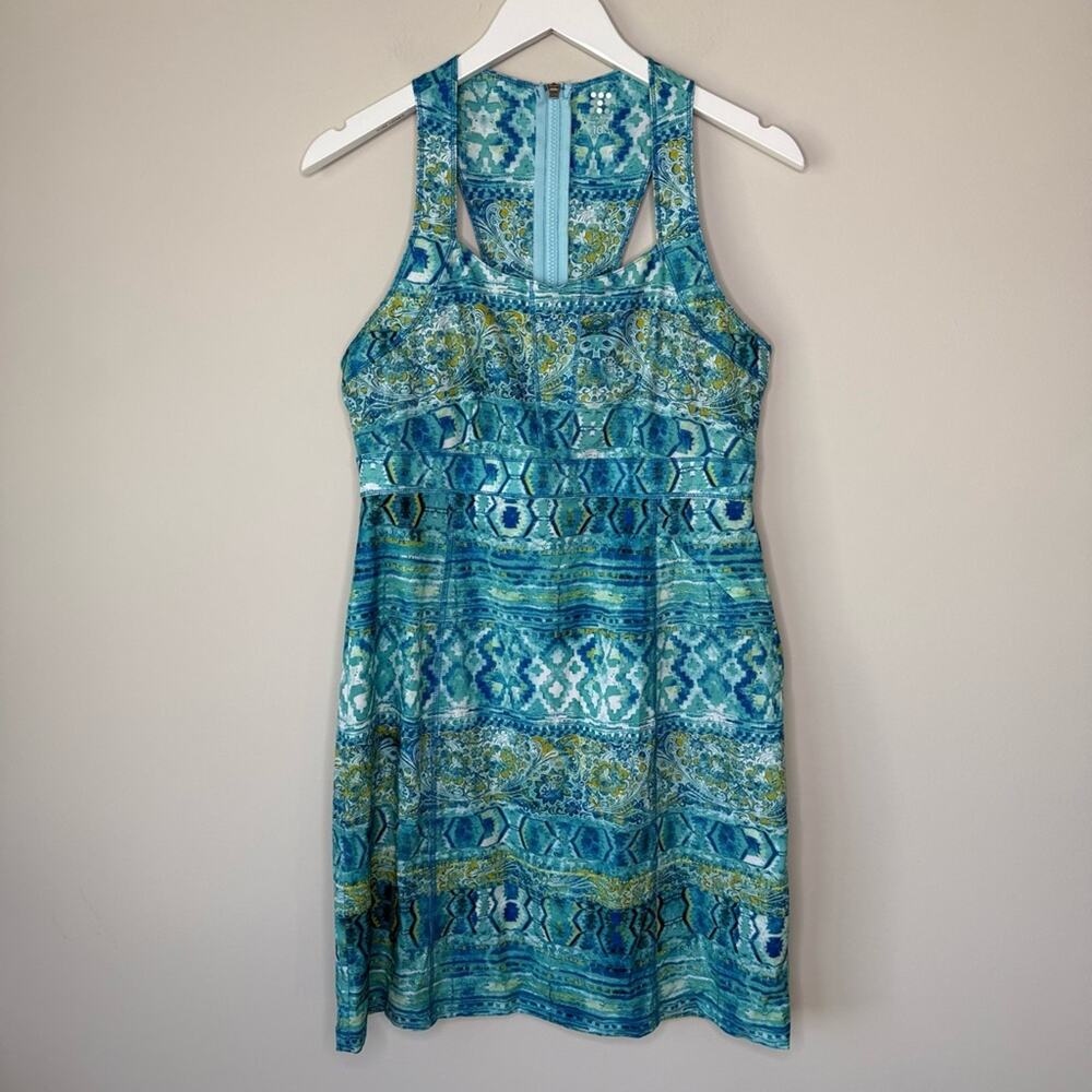 Title Nine | Arabella Nimblene Lightweight Athletic Dress Size 10 Blue Print